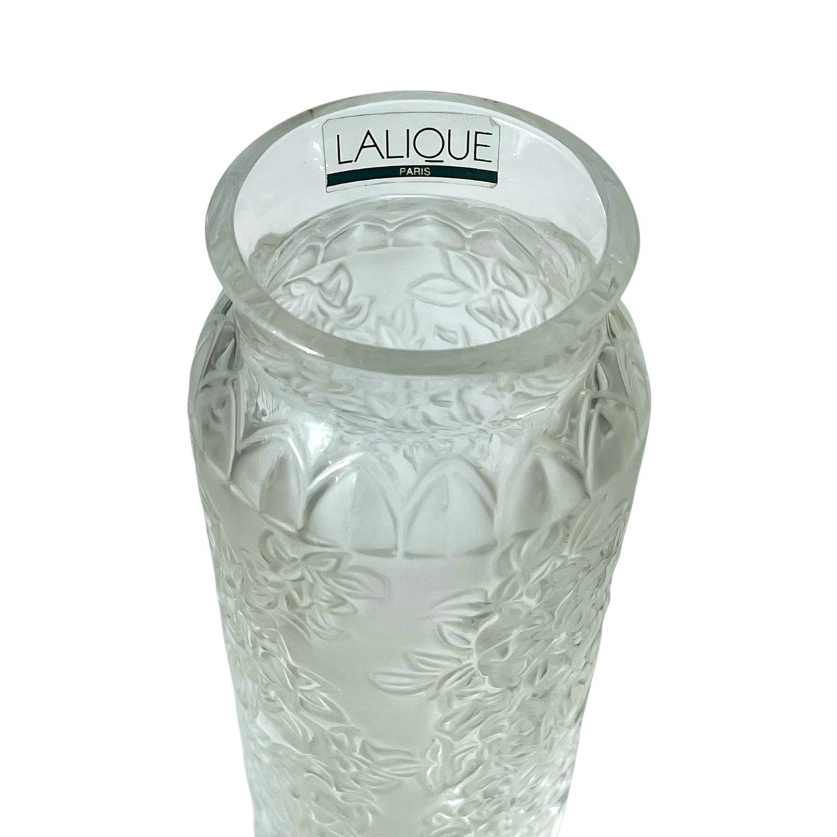 Vase Lalique France Bougainvillier-photo-3