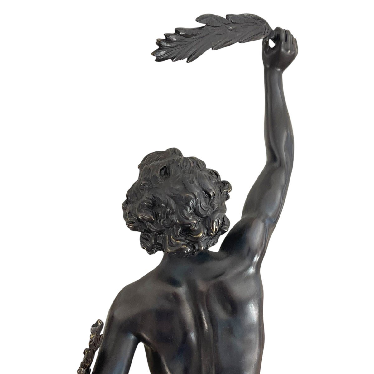 The Victor - Allegorical Bronze By Adiren Gaudez-photo-1