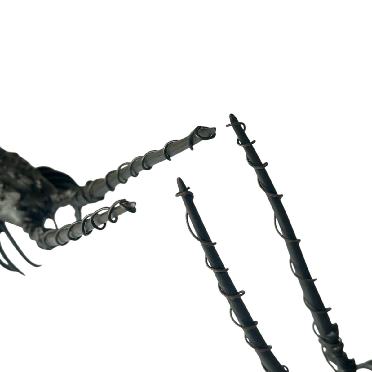 Pair Of Bronze Lobsters With Brown Patina – Japan, Meiji Period-photo-7