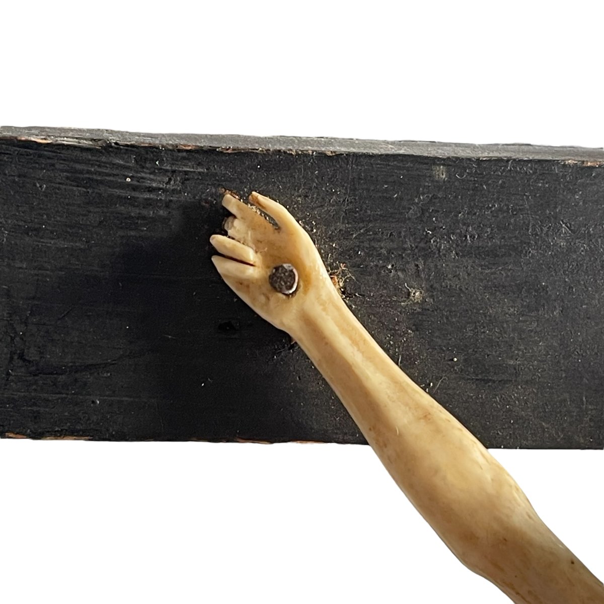 Private Oratory Crucifix - Ivory Christ With Cites - Historical Detail Present-photo-5