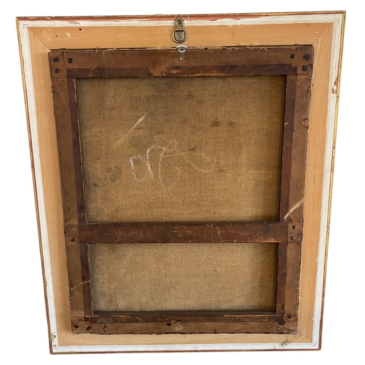 Paysage de campagne signé Maurice Dainville - huile sur toile-photo-4