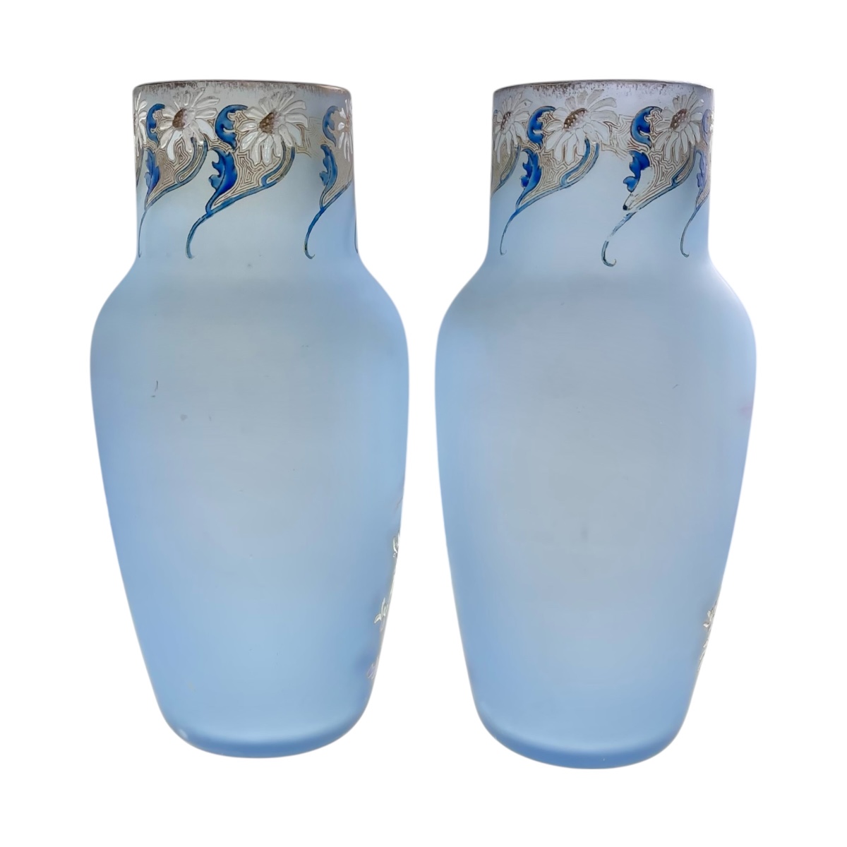 Paire de vases Legras modèle Buffon-photo-3