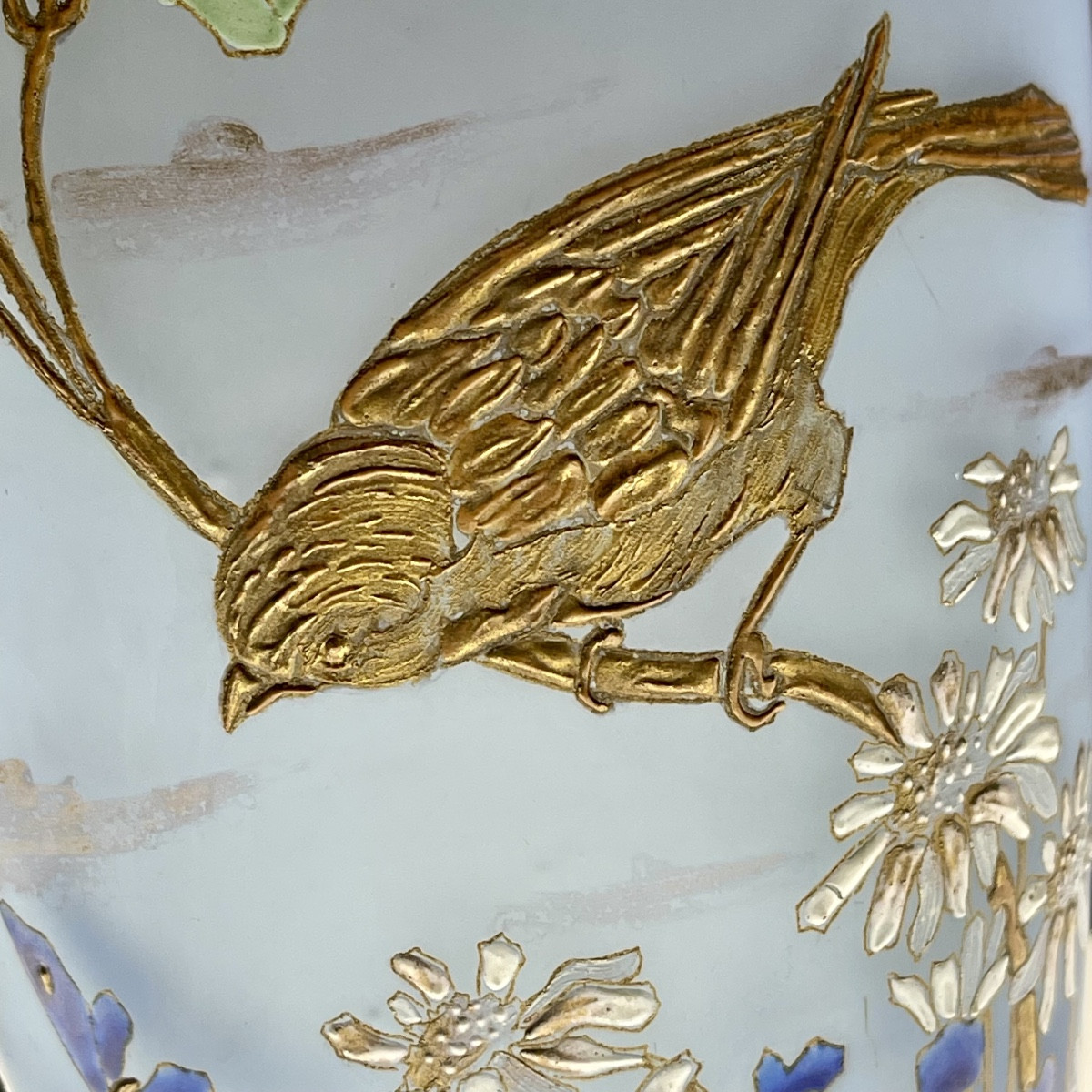 Paire de vases Legras modèle Buffon-photo-1