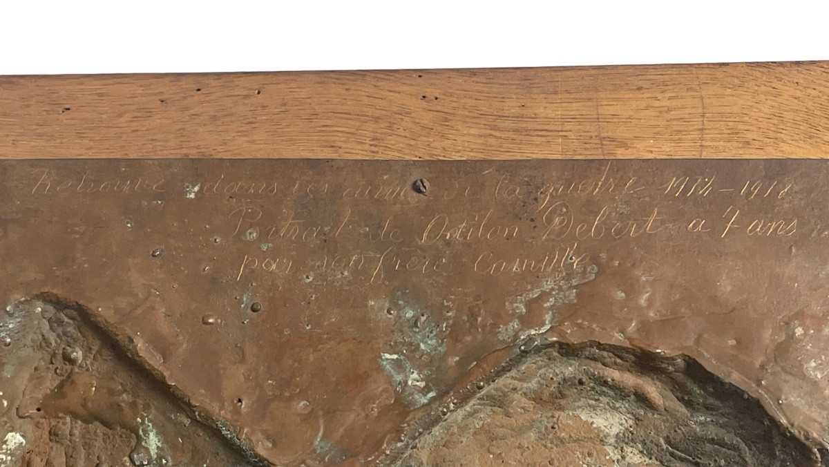 Camille DEBERT (1867-1935) : Bronze de 1886 rescapé de guerre WW1-photo-2