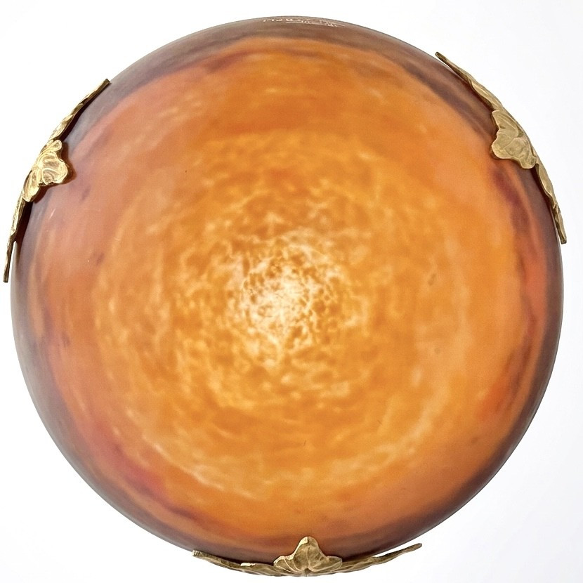 suspension Muller Frères Lunéville - Lustre plafonnier Art Nouveau-photo-1