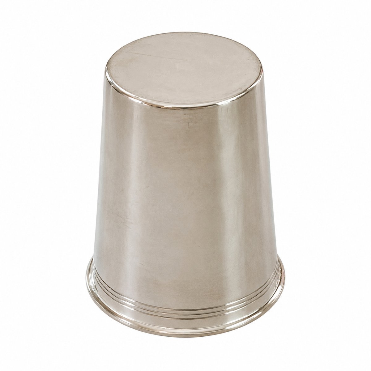 Gobelet, timbale, Hermès Paris en métal argenté - Ravinet d'Enfert-photo-3