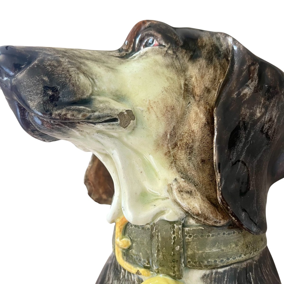 Delphin Massier - Wall-mounted Flower Pots In The Shape Of Dogs-photo-4
