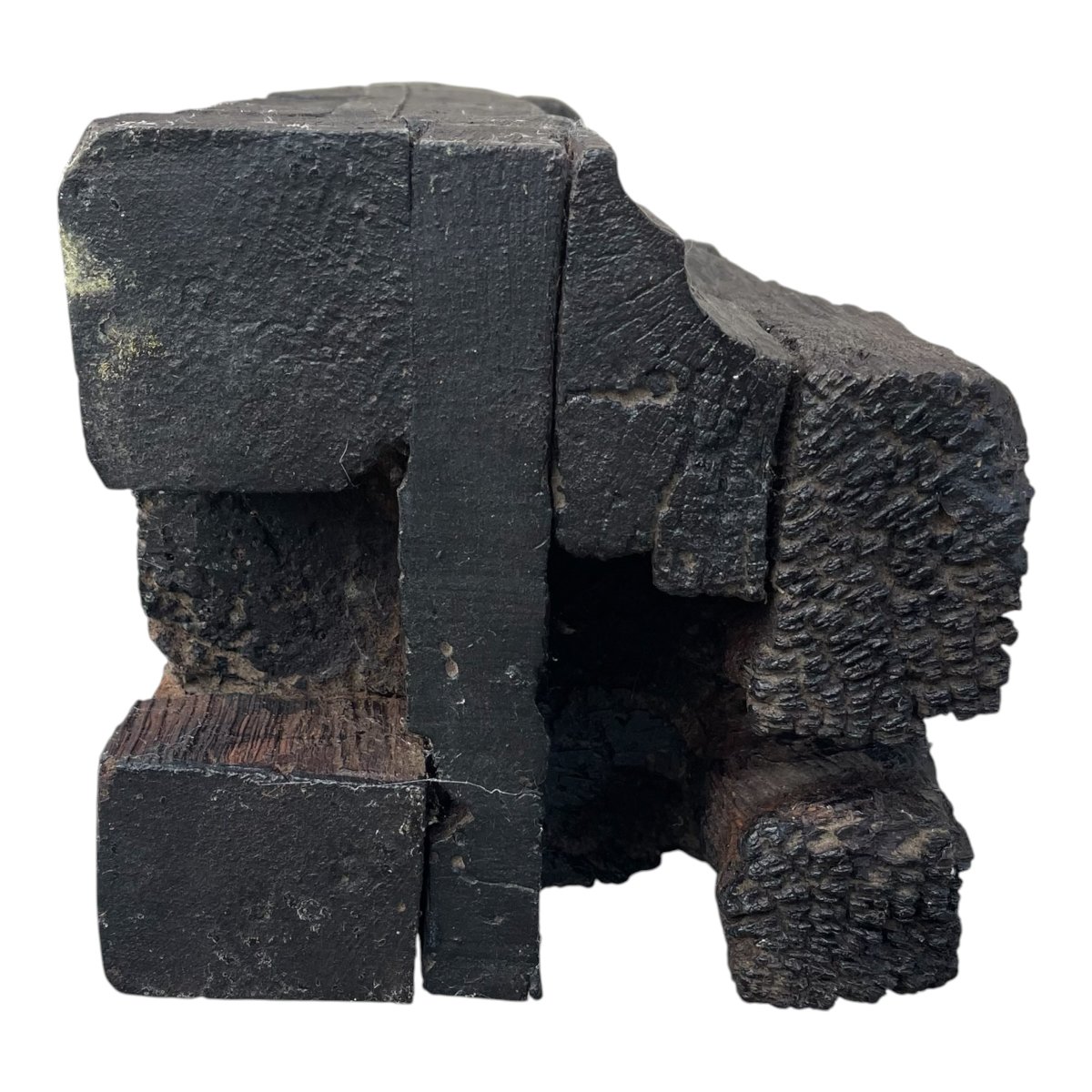 Deux corbeaux religieux en chêne sculpté, début XVIème, Haute époque-photo-3