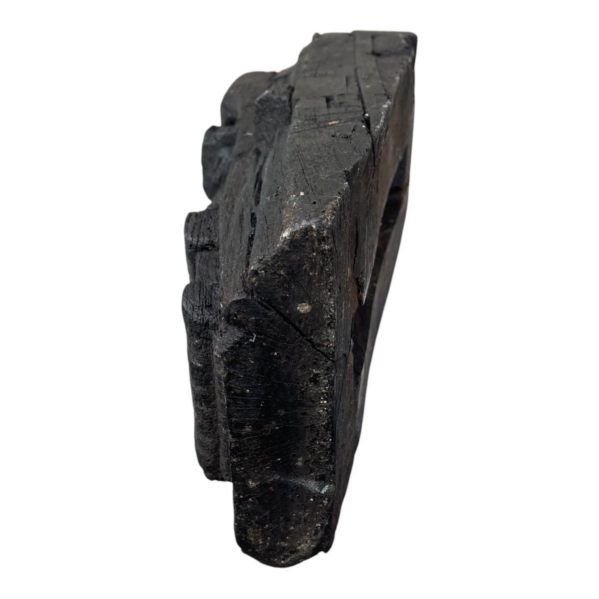 Deux corbeaux religieux en chêne sculpté, début XVIème, Haute époque-photo-4