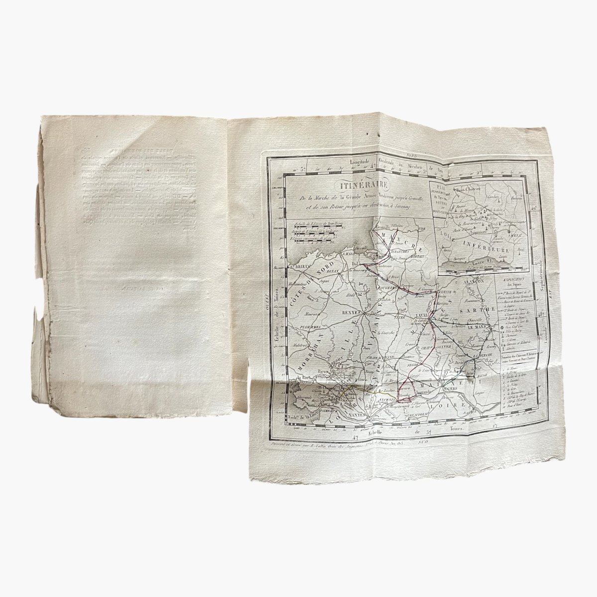 beauchamp - Histoire de la Vendée et des Chouans - 4 tomes 1820 - cartes et portraits-photo-3