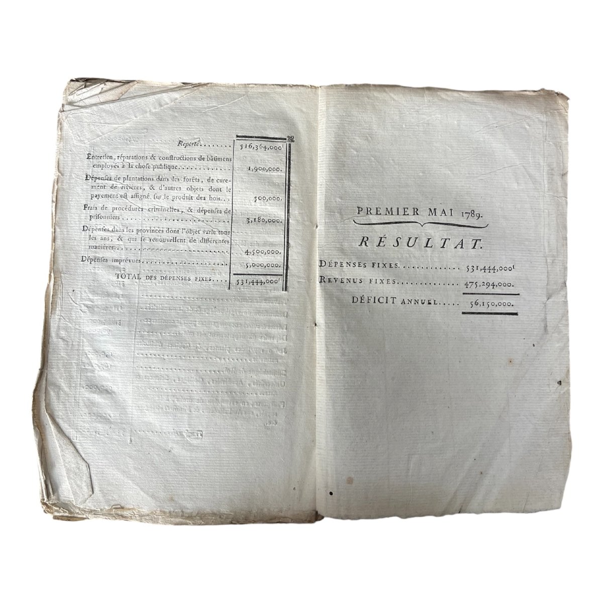 Ensemble de 27 imprimés -Louis XVI, états généraux, Bastille, Révolution française,1787 à 1791-photo-4