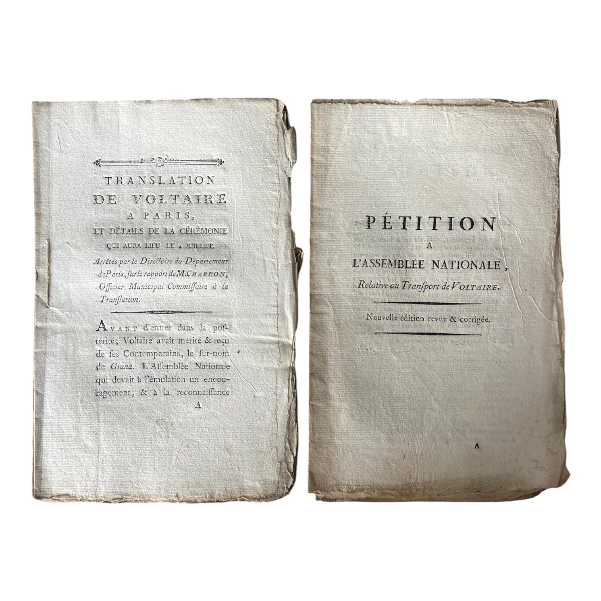 Ensemble de 27 imprimés -Louis XVI, états généraux, Bastille, Révolution française,1787 à 1791-photo-3