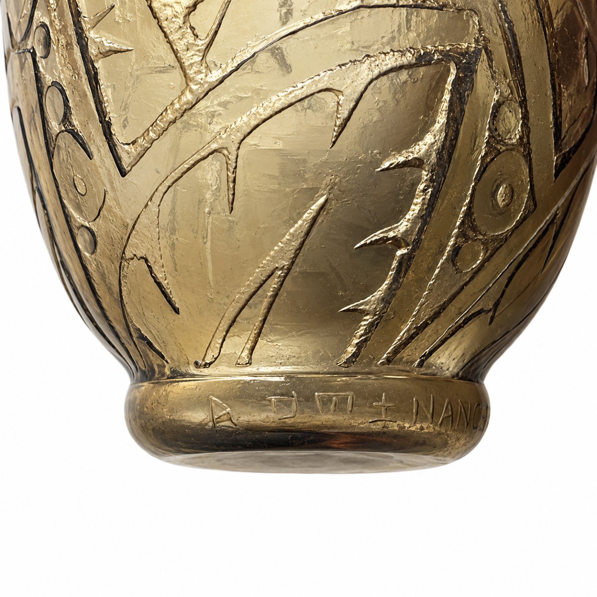 Perfume Bottle - Daum Nancy, France - Art Deco Period-photo-4