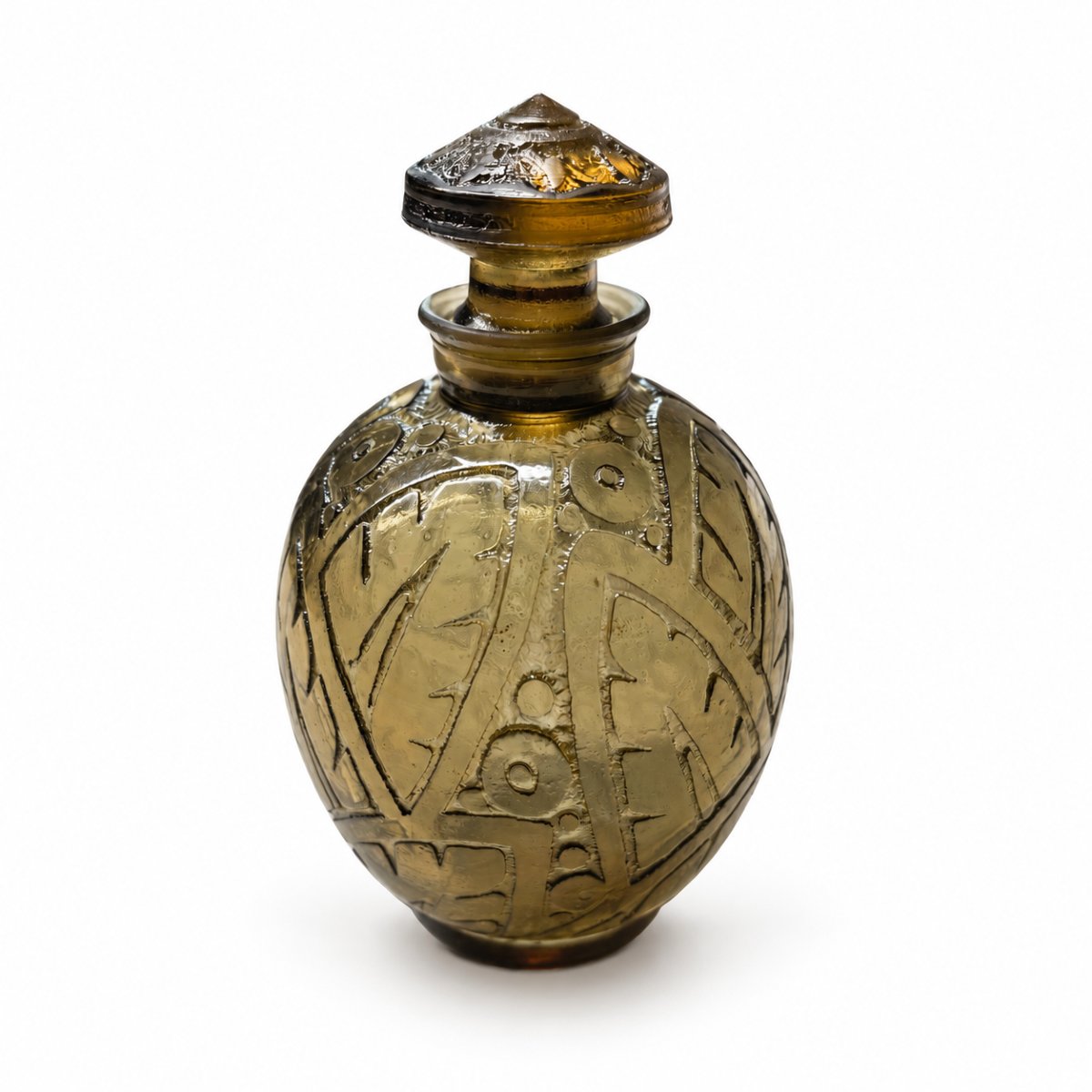 Perfume Bottle - Daum Nancy, France - Art Deco Period