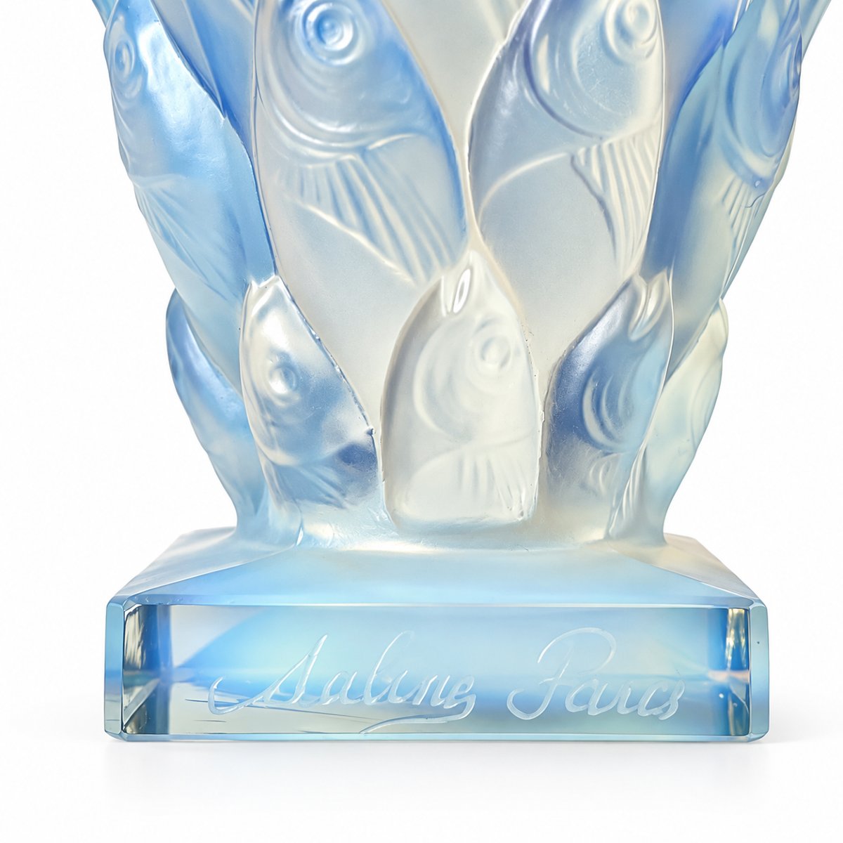 Vase Sabino modèle Carangues en verre opalescent-photo-3