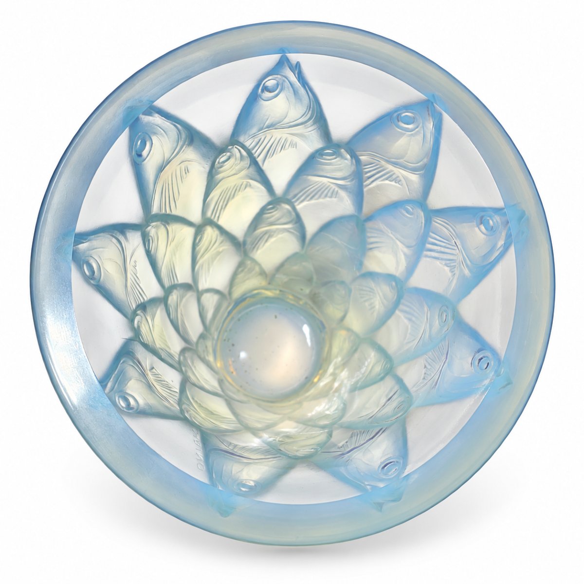 Vase Sabino modèle Carangues en verre opalescent-photo-1