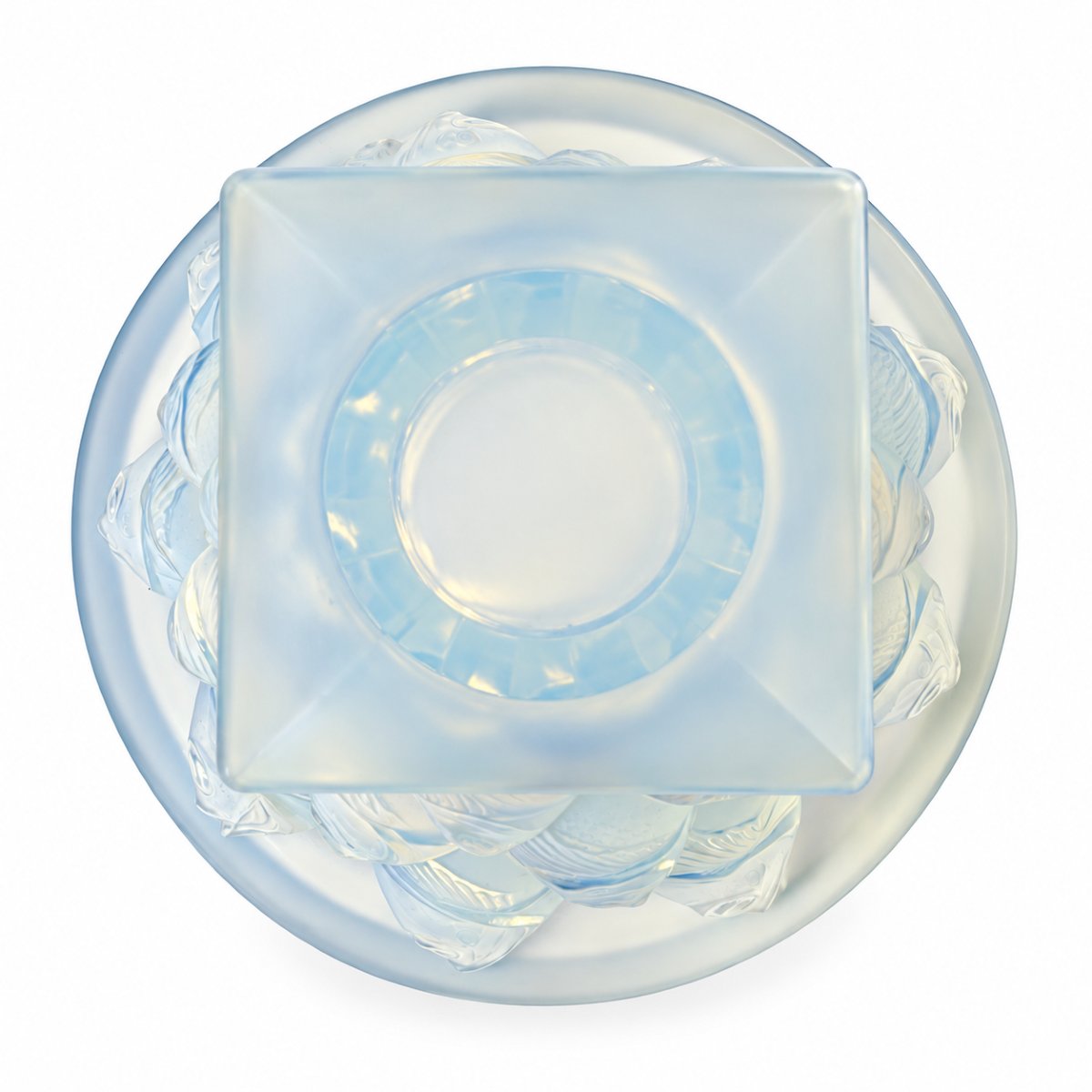 Vase Sabino modèle Carangues en verre opalescent-photo-2
