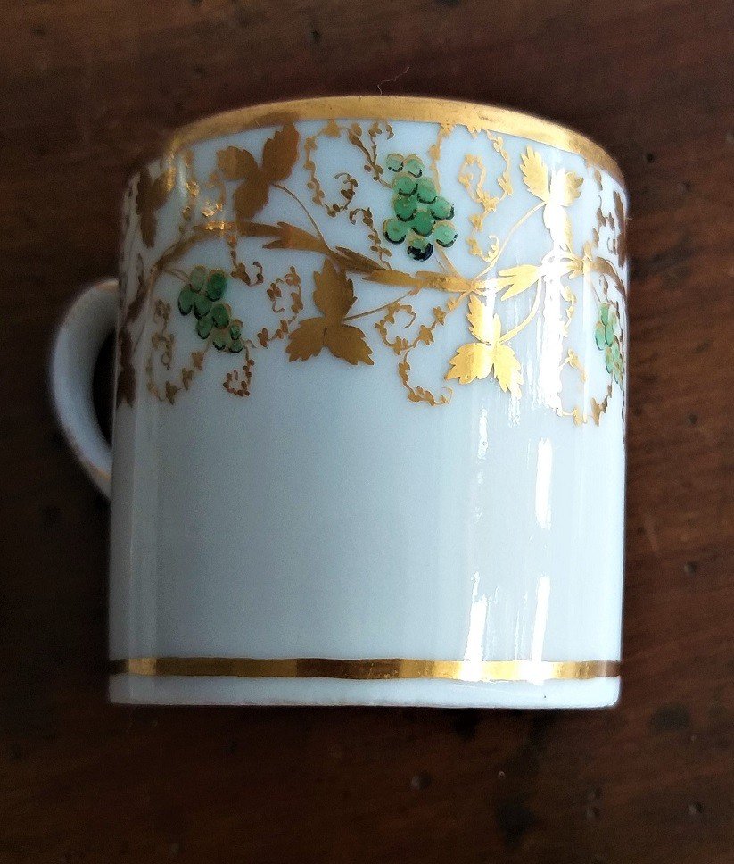 Tasse Litron En Porcelaine De Paris-photo-4