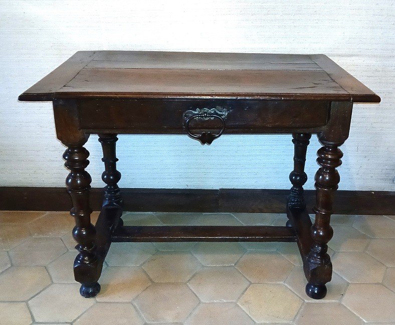 Table-bureau Louis XIII-Louis XIV-photo-2
