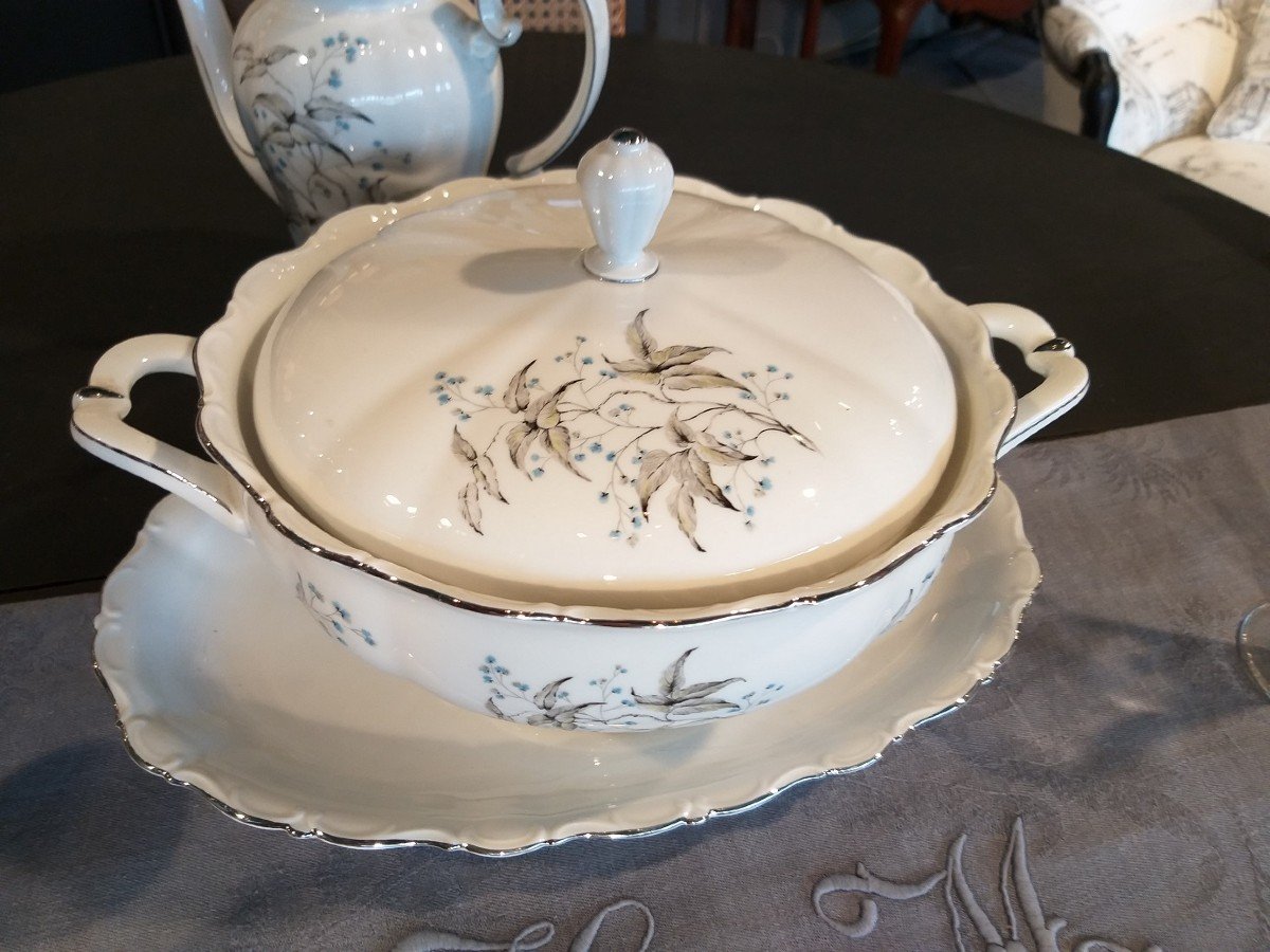 Service De Table En Porcelaine XX