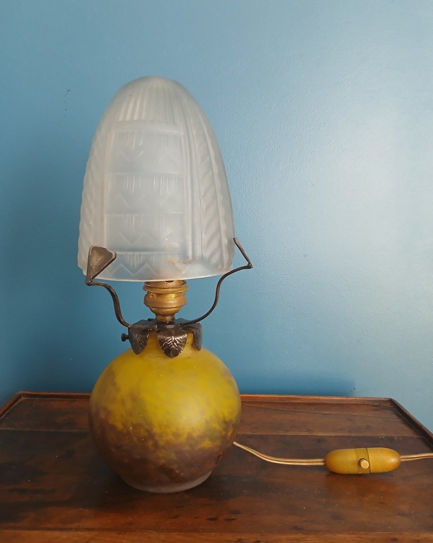 Art Deco Glass Paste Lamp-photo-1