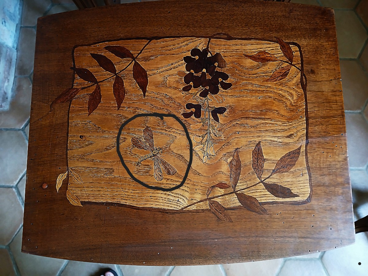 Tables Gigognes Art Nouveau style Majorelle-photo-8