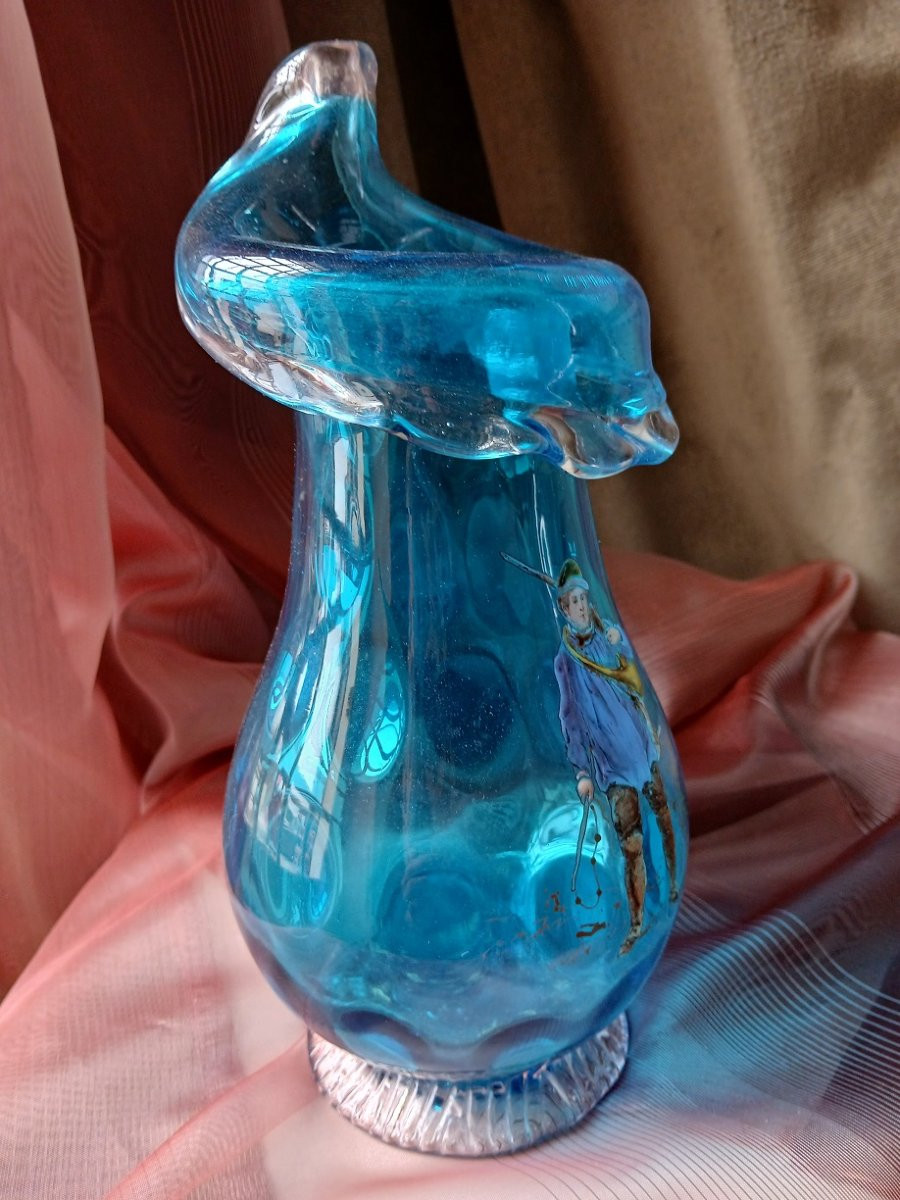 A 19th Century Enamelled Vase -photo-3