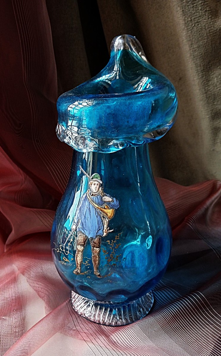 A 19th Century Enamelled Vase 