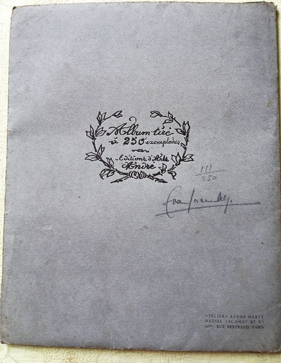 7 Gravures à l'eau-forte Epoque 1920-photo-4