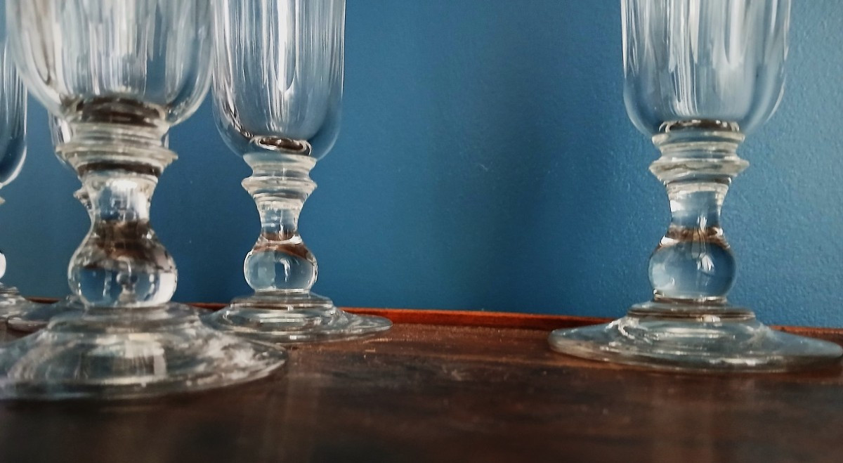 Flûtes à champagne XIX-photo-3