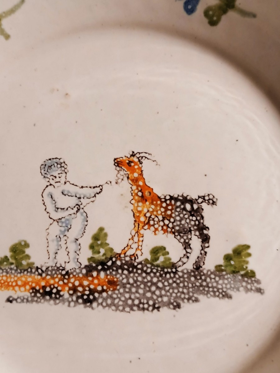 Plate From Nevers, 18th Century-photo-2