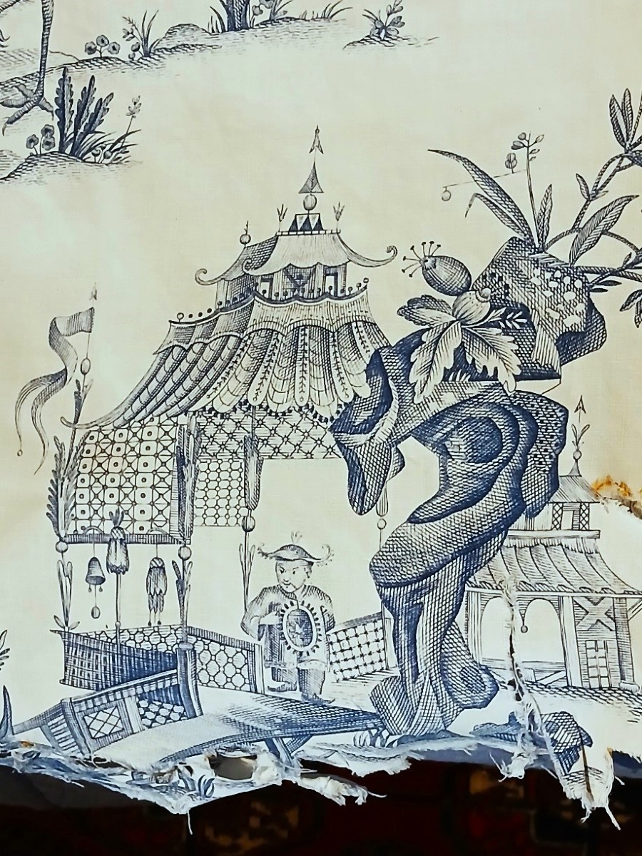 18th-century Toile De Jouy Panel-photo-4