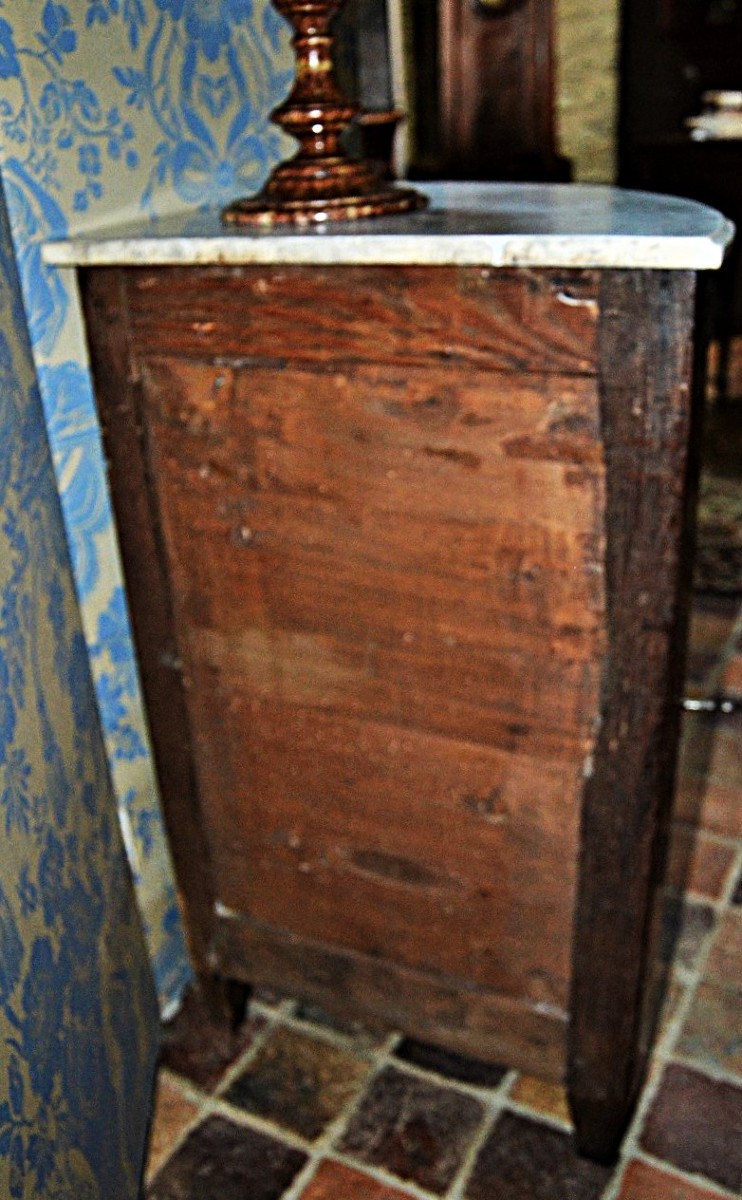 Encoignure Galbée Louis XVI-photo-1