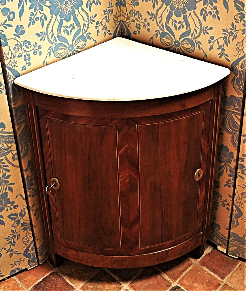 Encoignure Galbée Louis XVI