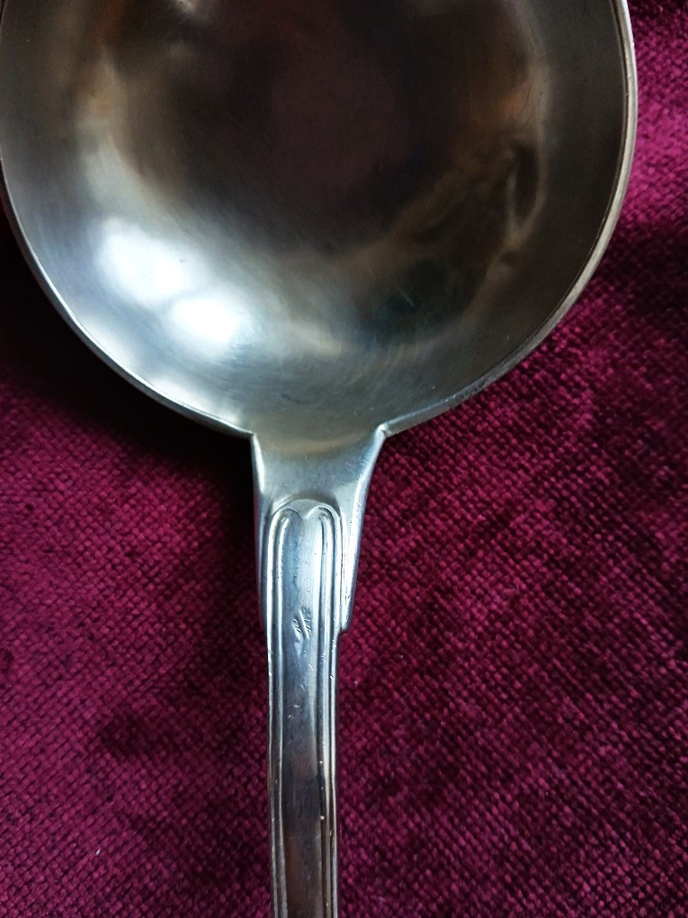 Solid Silver Soup Ladle-photo-2