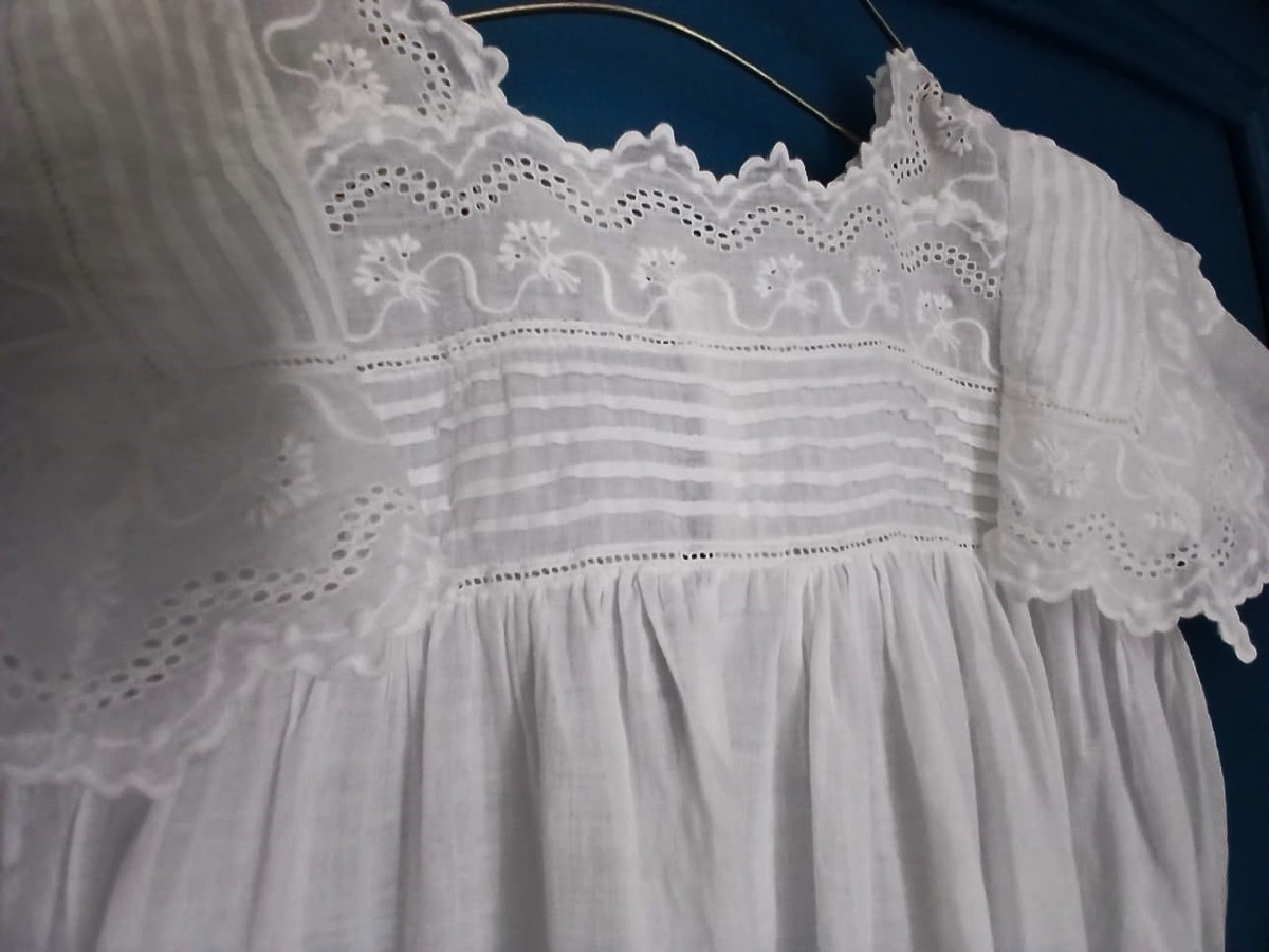 Late 19th Century Christening Gown -photo-3
