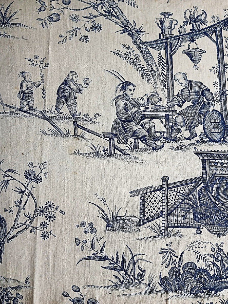 18th Century Toile De Jouy Panel-photo-4