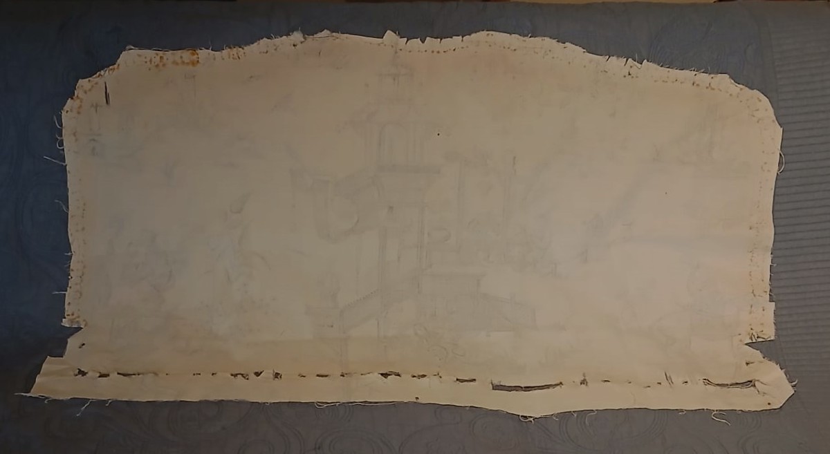 18th Century Toile De Jouy Panel-photo-4