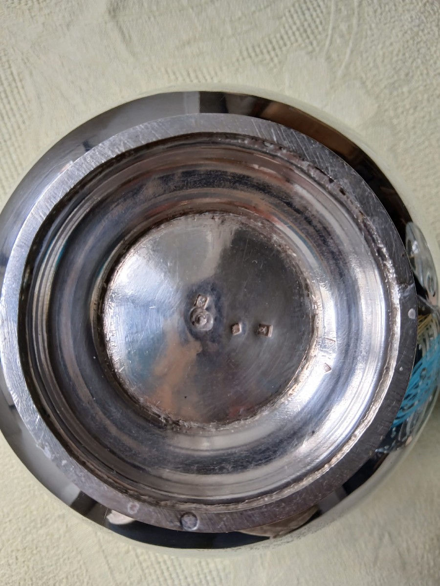 Sucrier en argent massif XIX-photo-4