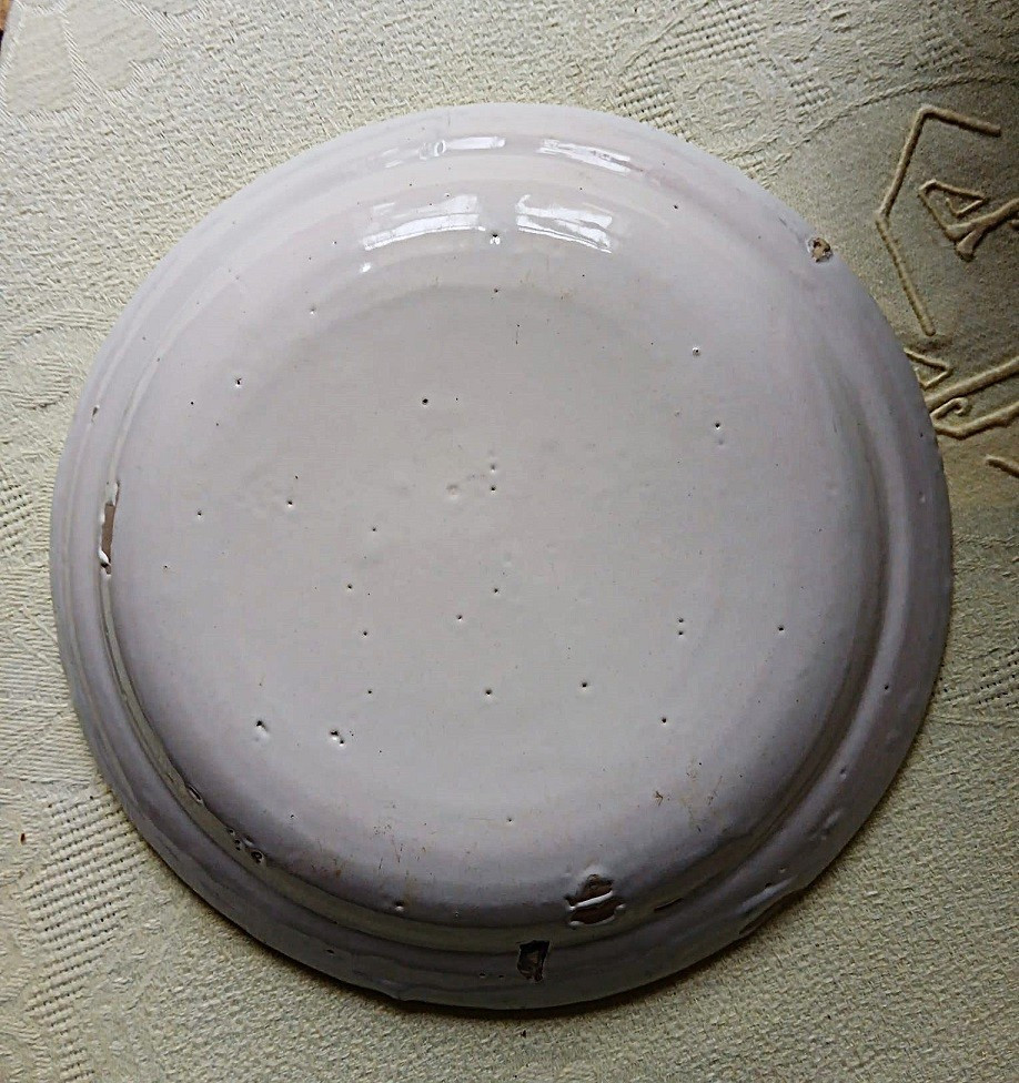 Assiette en faïence de Samadet-photo-4