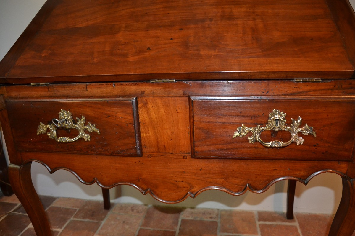 Bureau "Dos d'Âne " Louis XV-photo-3