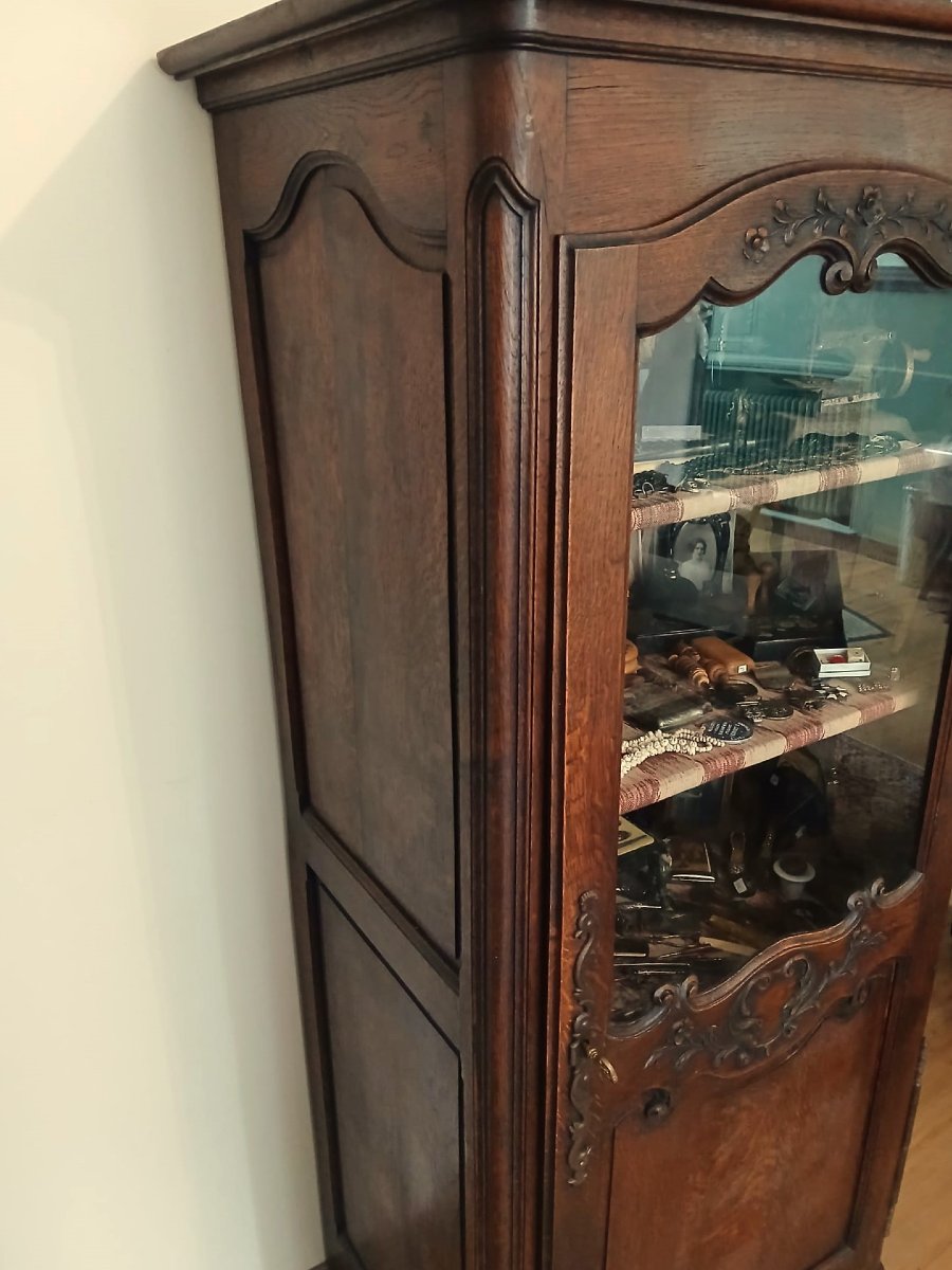 Louis XV-style Display Cabinet-photo-3
