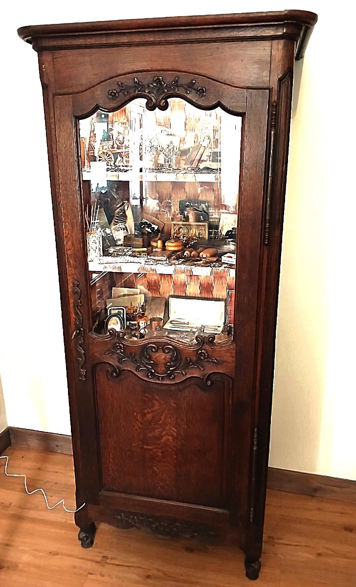 Louis XV-style Display Cabinet
