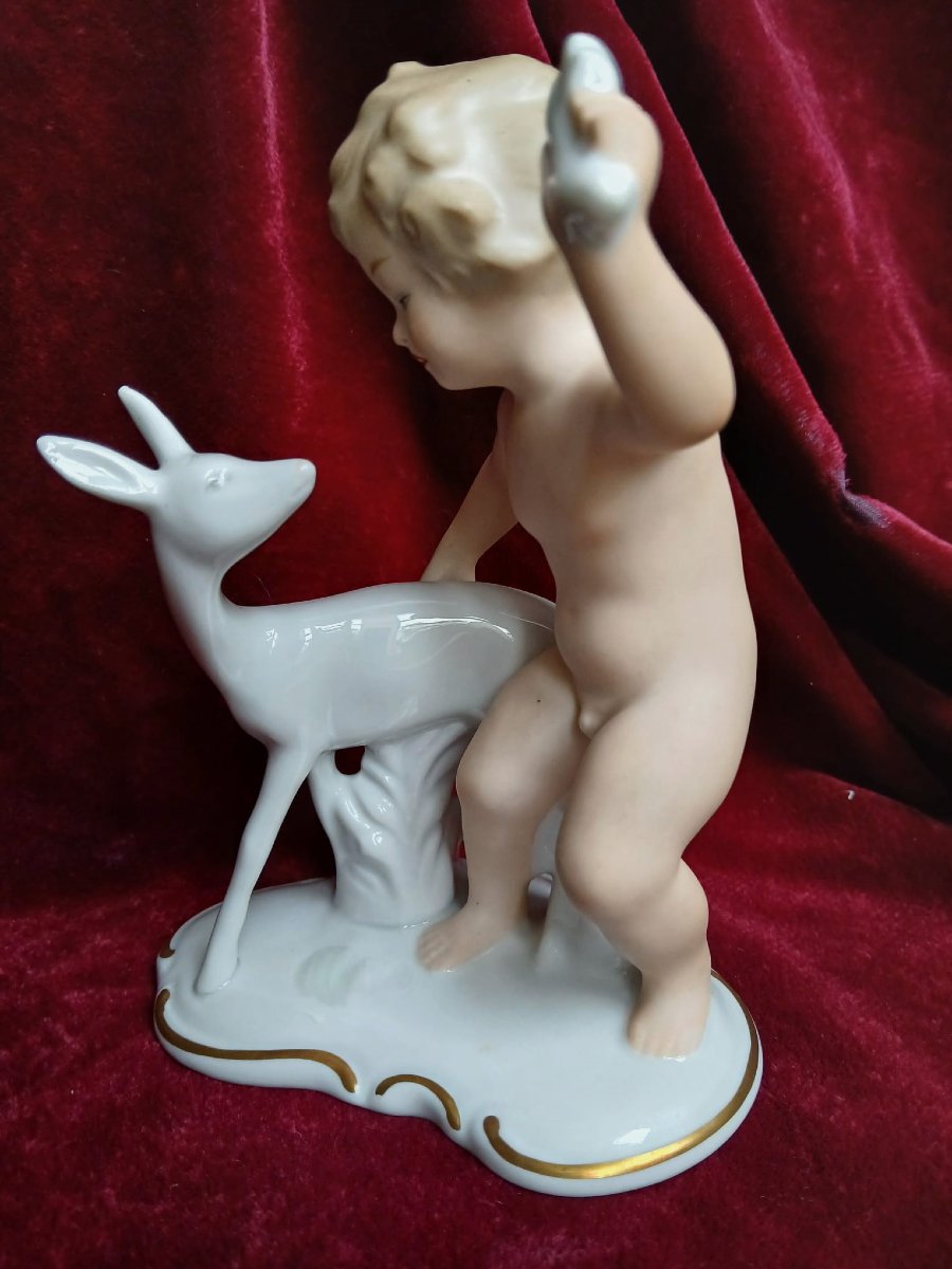Sujet en Porcelaine de Wallendorf -photo-2