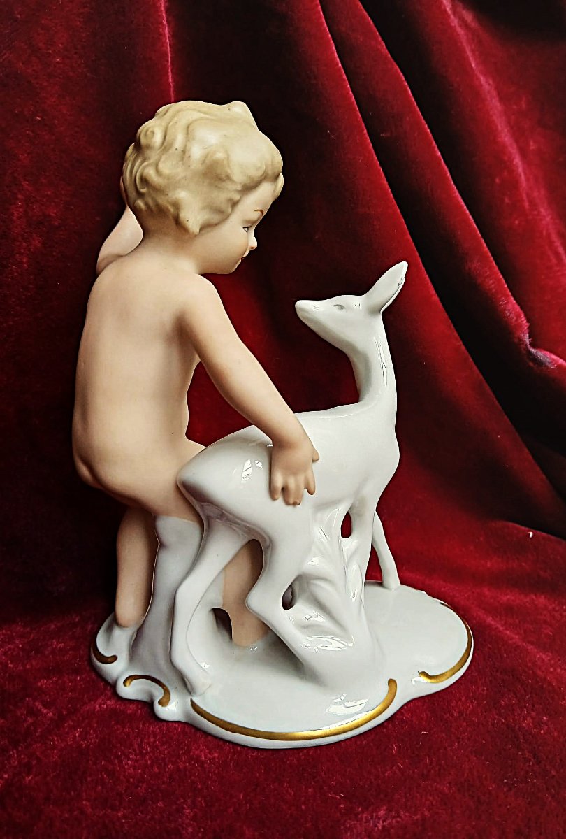 Sujet en Porcelaine de Wallendorf -photo-3