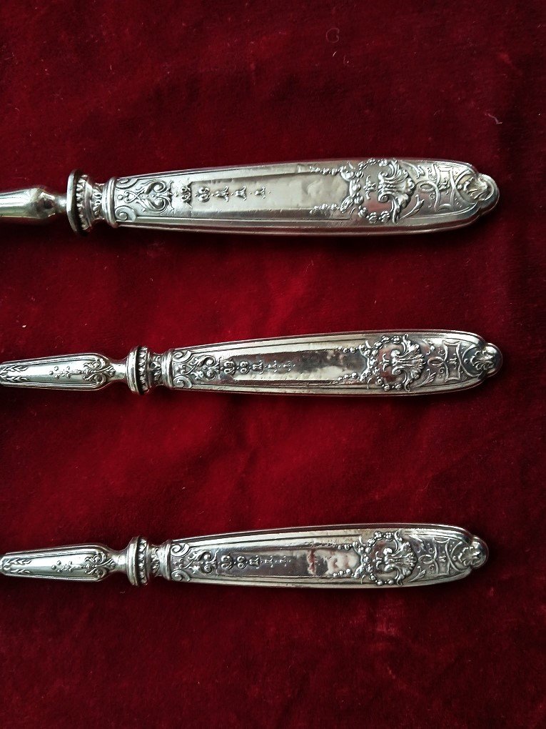 19th-century Serving Cutlery Set-photo-3
