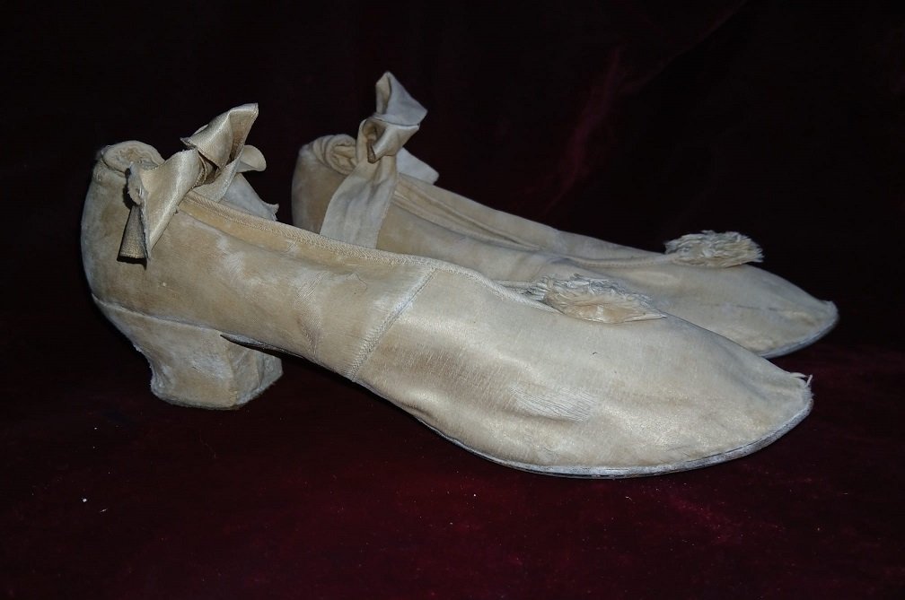 Late 19th-century Wedding Shoes