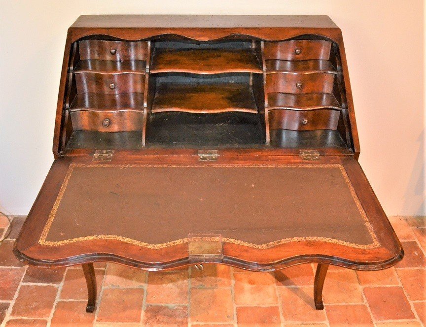 Bureau De Pente Louis XV-photo-2