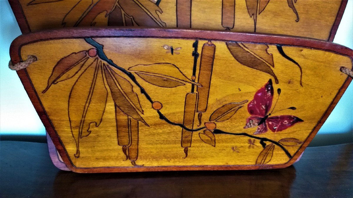 Art-nouveau Letter Holder-photo-3