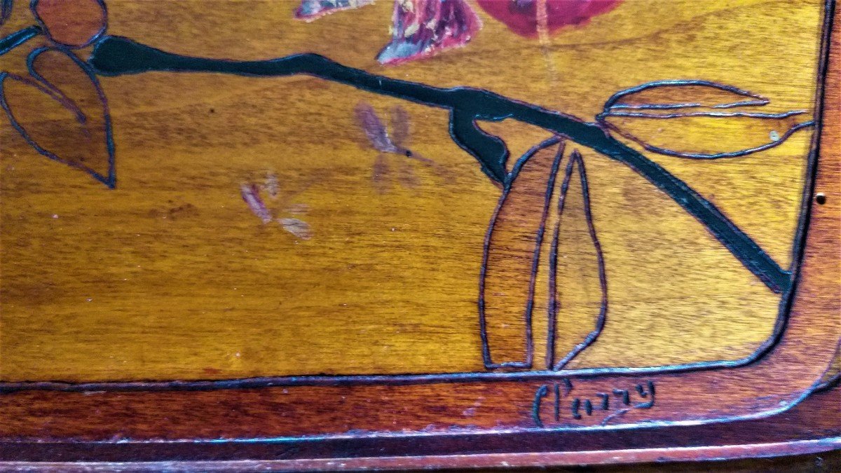 Art-nouveau Letter Holder-photo-4